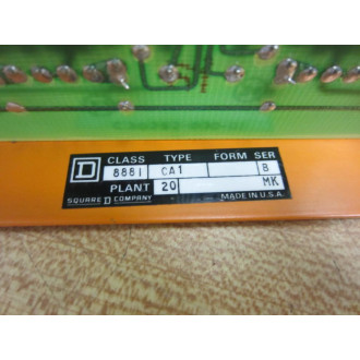 Square D 8881-CA1 Circuit Board C30585-030-01 - Used