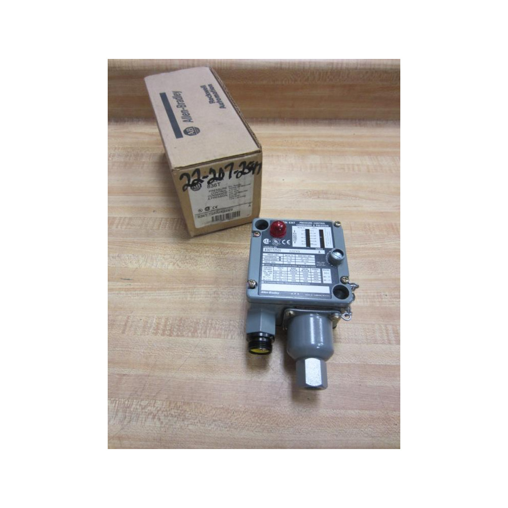 Allen Bradley 836T-T252JX22X9 Pressure Control 836TT252JX22X9 Series A