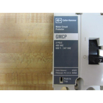 Cutler Hammer GMCP Eaton Circuit Breaker GMCP003-A0-C - New No Box
