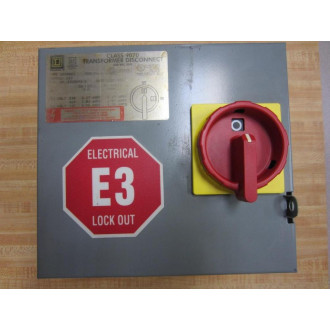 Square D 9070-SK500G1 Disconnect 9070SK500G1 Series A - Used