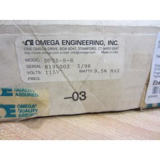Omega DP25-S-R Digital Panel Meter DP25SR