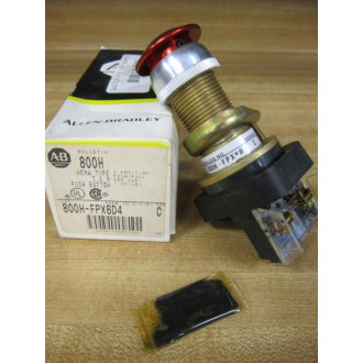Allen Bradley 800H-FPX6D4 Push Button 800HFPX6D4