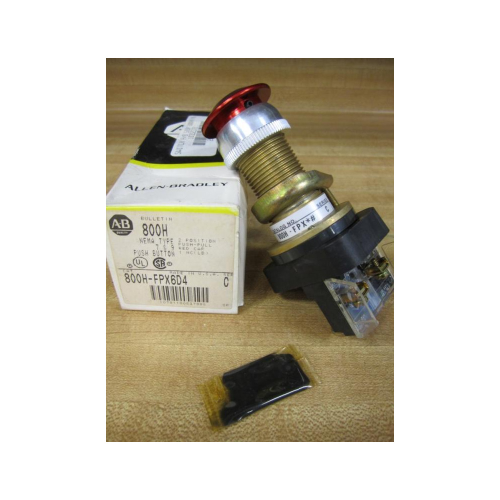 Allen Bradley 800H-FPX6D4 Push Button 800HFPX6D4