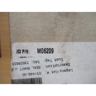 John Crane M06209 Mechanical Seal