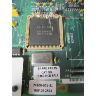 Allen Bradley 74100-071-51 Board 1336S-MCB-SP1 Damaged Rev. 09 - Parts Only
