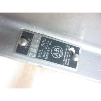 Allen Bradley 800-2SA42 StartStop Switch  8002SA42 - Used