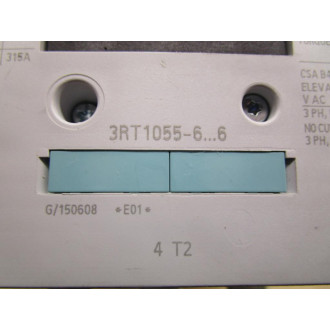 Siemens 3RT1055-6AR36 Contactor - Used