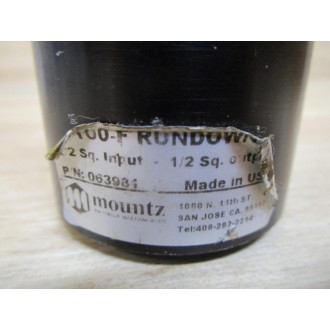 Mountz 063981 Torque Tool - Used