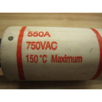 Gould Shawmut Ferraz A75Z550 Fuse A75Z550-4TI Amp Trap Tested - Used