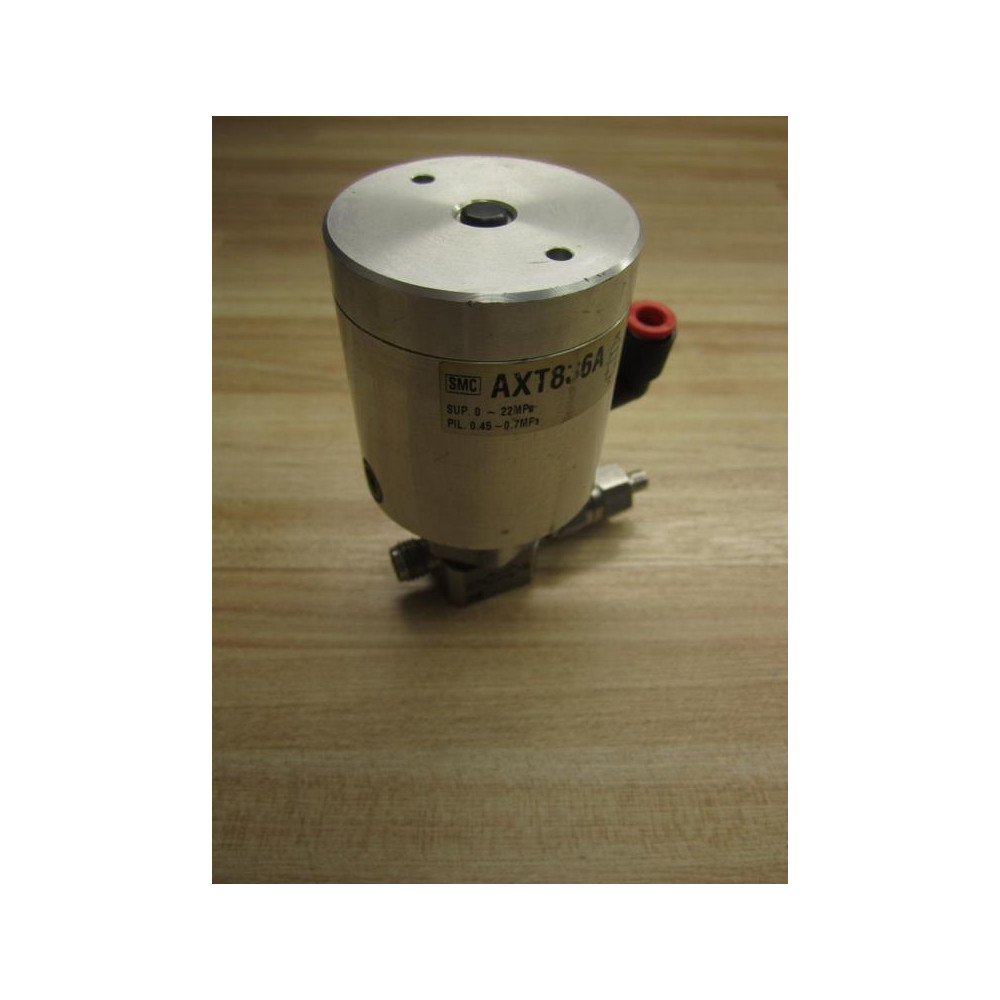 SMC AXT836A High Pressure Valve - Used