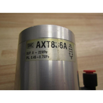 SMC AXT836A High Pressure Valve - Used