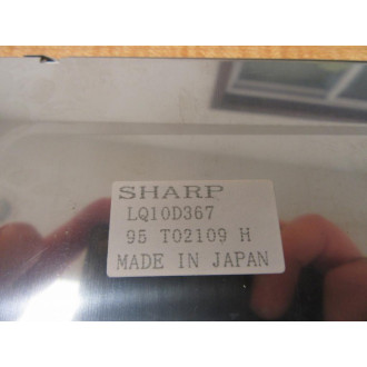 Sharp LQ10D367 LED Display 2 Left Side Of Screen Bad - Parts Only