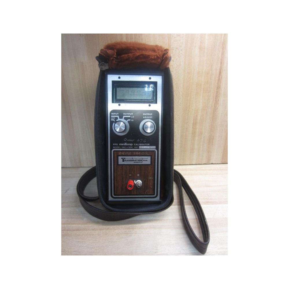 Transmation 1061 Thermocouple Calibrator - Used