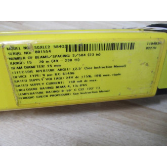 Banner SGXLE2-584Q3 EZ-Screen SGXLE2584Q3 02743 - Used