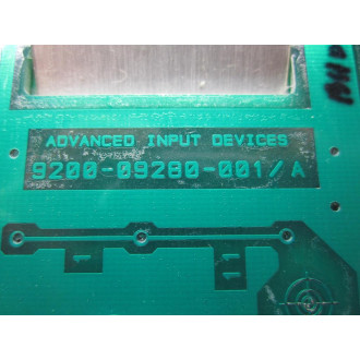 Advanced Input Devices 9200-09280-001 Keypad Model PKDCDA - Used