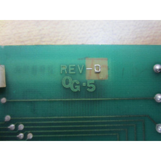 Milacron 3 531 2989A Circuit Board 35312989A Rev.D - Parts Only