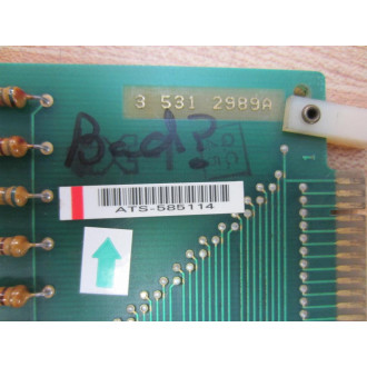 Milacron 3 531 2989A Circuit Board 35312989A 3 Rev C - Parts Only