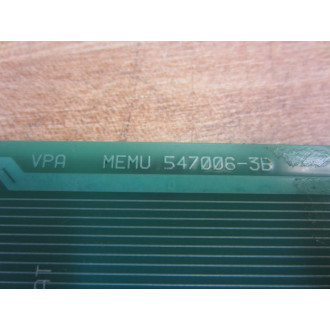 Valmet 547006-3B Circuit Board 547006-3A - Parts Only
