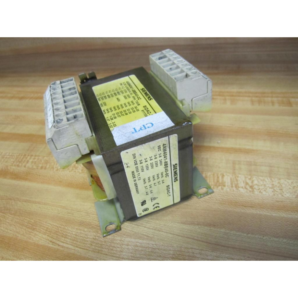 Siemens 4AM4041-8BE40-0C Transformer 4AM40418BE400C - Used