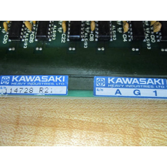 Kawasaki 9EH-32 PC Board Type AG1 9EH32 - Used