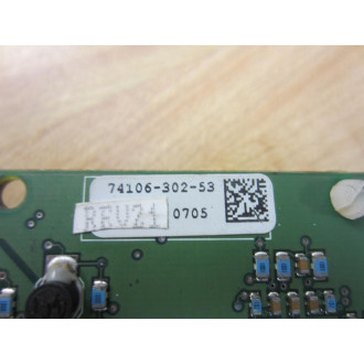 Allen Bradley 74106-302-53 PC Board 7410630253 Rev.21 - Parts Only