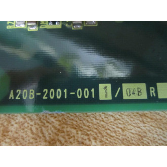 Fanuc A20B-2001-0011 Board A20B-2001-001104B - Used