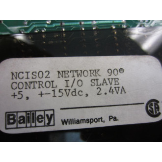 ABB Bailey 6637087 PC Board NCIS02 6637087 D1 - Used