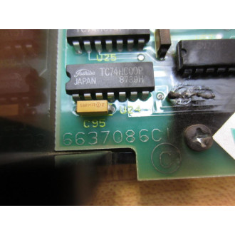 ABB Bailey 6637087 PC Board NCIS02 6637087 C1 - Parts Only