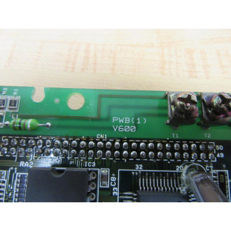 Omron V600-CA1A PC Board V600 PWB (1) - Used