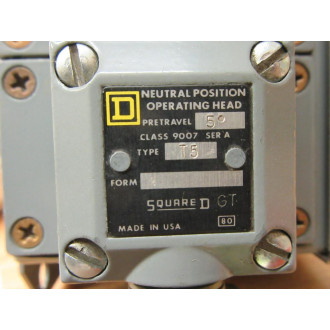 Square D 9007-CB229 Limit Switch 9007CB229 - New No Box
