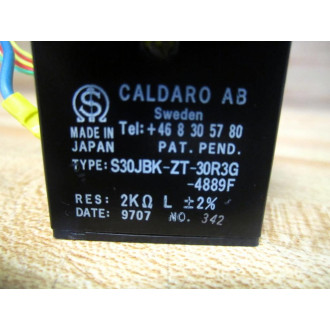 Caldaro AB S30JBK-ZT-30R3G-4889F Joy Stick S30JBKZT30R3G4889F - Used
