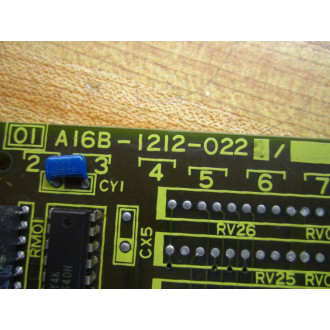 Fanuc A16B-1212-0222 Board A16B12120222 - Used