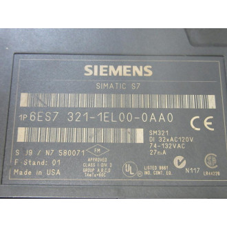 Siemens 6ES7 3211-EL00-0AA0 Module 6ES73211EL000AA0 Small Crack - Used