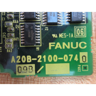 Fanuc A20B-2100-0740 Board A20B-2100-074009B - Parts Only