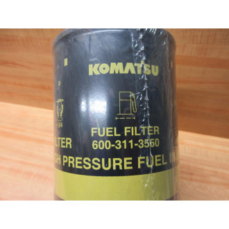 Komatsu 600-311-3550 Fuel Filter 6003113550
