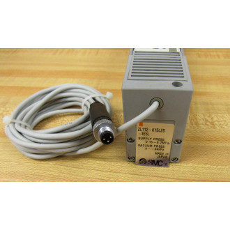 SMC ZL112-K15LZD-E65L Multistage Ejector ZL112K15LZDE65L WSolenoid Valve - Used