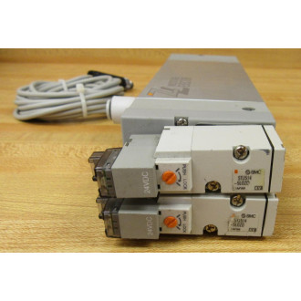 SMC ZL112-K15LZD-E65L Multistage Ejector ZL112K15LZDE65L WSolenoid Valve - Used
