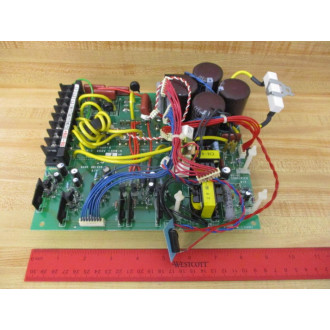 Allen Bradley MEC-10AV-0 Power Supply Board MEC10AV0 WWires+Connectors - Used