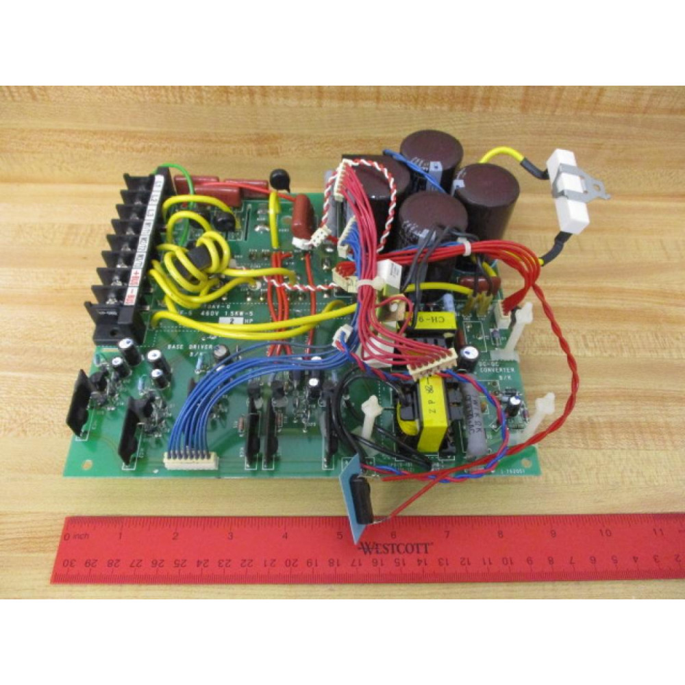 Allen Bradley MEC-10AV-0 Power Supply Board MEC10AV0 WWires+Connectors - Used