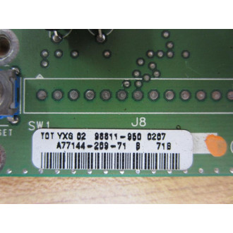 Allen Bradley A77144-209-71 Circuit Board 77144-208-01A - Used