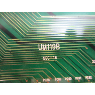 Nachi UM119B Circuit Board UM119 Non-Refundable - Parts Only