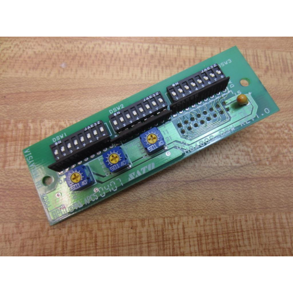 Sato M8480S-DSW Circuit Board M8480SDSW Rev.1.0 Rev 1.0 - New No Box