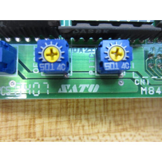 Sato M8480S-DSW Circuit Board M8480SDSW Rev.1.0 Rev 1.0 - New No Box