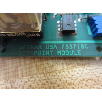 Wesmar 733718C Set Point Module - New No Box