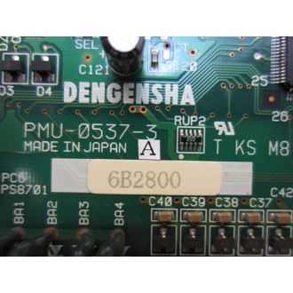Dengensha PMU-0537-3 Circuit Board PMU05373 - Parts Only