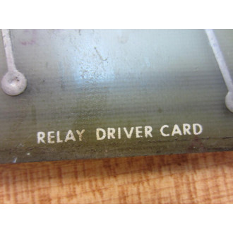Warner & Swasey 8940-5429 Relay Driver Card 89405429 - Used
