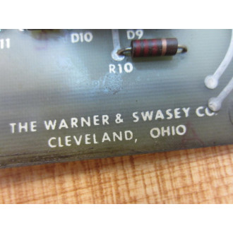 Warner & Swasey 8940-5429 Relay Driver Card 89405429 - Used