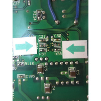 Dengensha PMU-0537-3 Circuit Board PMU05373 - Parts Only