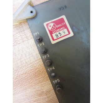 Warner & Swasey 8940-5429 Relay Driver Card 89405429 - Used