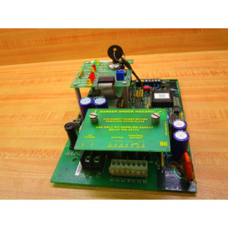 Omron 17385 PC Board - Used